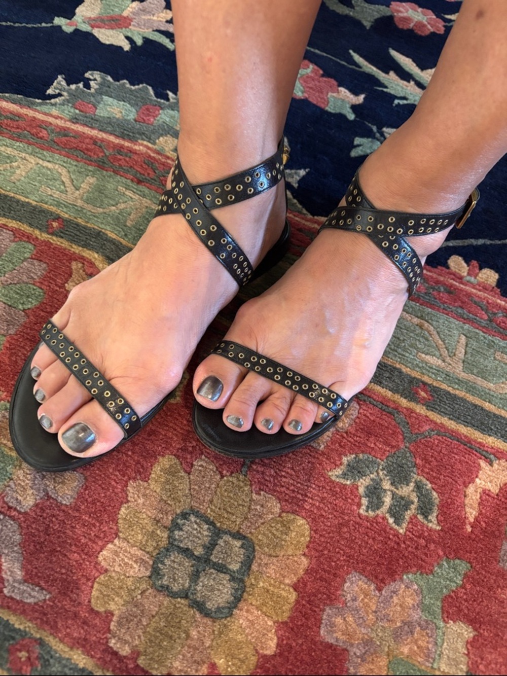 Jimmy Choo gladiator sandals size 39